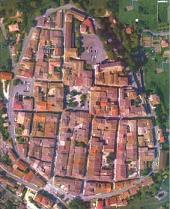 Vue aérienne d'une Bastide