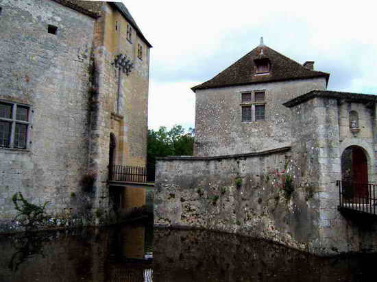 Entrée du Château de Labrède